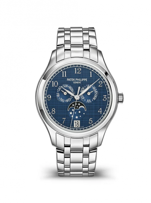 Patek mavi çelik saat