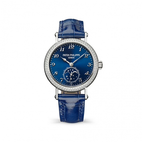 Patek mavi çelik saat Patek mavi çelik saat